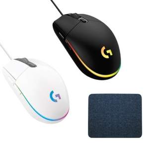 로지텍코리아 로지텍G G102IC LIGHTSYNC 게이밍 마우스 벌크 + 증정품 패키지 세트