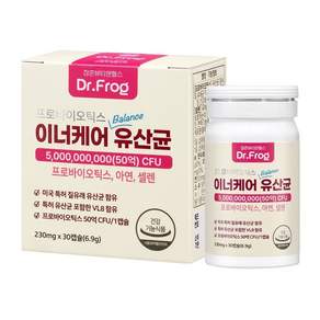 닥터프로그 프로바이오틱스 이너케어 유산균 질건강 유산균