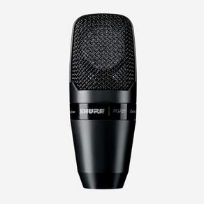[당일발송 재고보유] SHURE 슈어 PGA27 라이브 보컬 유튜브 아프리카 방송용 콘덴서 마이크