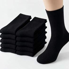 남성용 순면 땀흡수 냄새 방지 중목 양말 10켤레