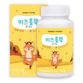 우리아이쏙쏙 키즈홀쭉 숙지황 홍화씨 차전자피 소아비만 변비