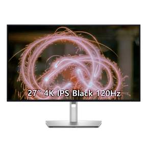 델 울트라샤프 120Hz UHD 4K IPS 블랙 패널 썬더볼트 지원 PIVOT 안전포장