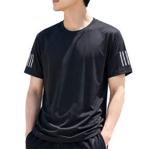 기능성 남성반팔 1+1+1 오버핏 쿨티셔츠 3매 머슬핏