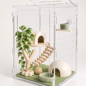 아크릴 사육장 도마뱀 케이지 20x20x30