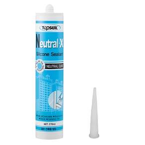 탑씰 Neutral-X 일반용 흑색 실리콘 실란트 270ml 노즐포함