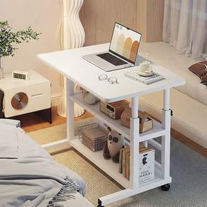 퓨핸 2세대 사이드 테이블 높이조절 이동식 보조 책상 업그레이드 버전