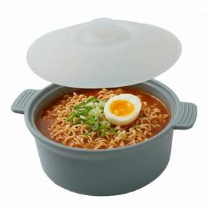 소노리떼 국산 실리콘 계란찜기 원형 냄비 대형 1200ml