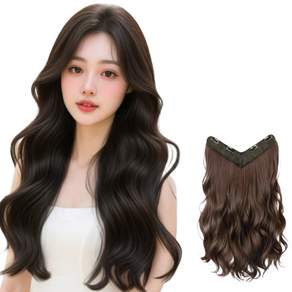 디올드 진짜보다 자연스러운 60cm 봉고데기 내추럴 웨이브 헤어피스