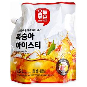 오늘좋은 복숭아 아이스티 기획 1.5L