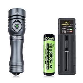 제로빔 D7 해루질랜턴 LED 손전등 수중