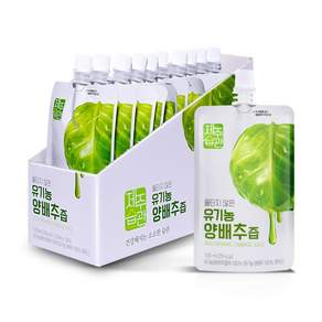 제주습관 유기농양배추즙 제주산 NFC저온착즙 100ml, 30개