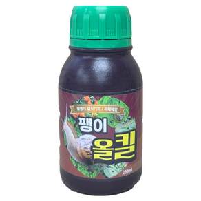 강력한 수용성 달팽이약 팽이올킬 250ml 살포용 달팽이 기피제
