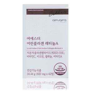 여에스더 어린콜라겐 레티놀A (국내최다 인체적용시험 보유 콜라겐 원료) 국민영양 프로젝트