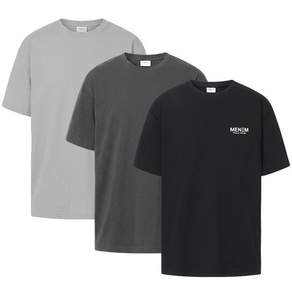미넴 남녀공용 반팔티 3장 S~5XL 스포츠 기능성 쿨티 헬스 트레이닝