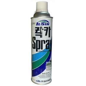 일신 락카 스프레이 420ml 방청 도색 페인트 무광 유광 코팅 리폼 금색 흑색
