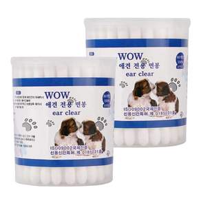 용마산업 와우 귀세척 면봉