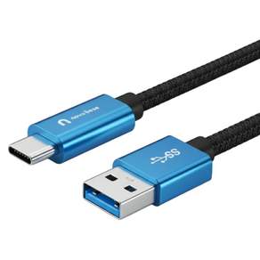 속도빠른 안드로이드오토 케이블 C타입 고속 충전 데이터 케이블 USB3.2 Gen2 A TO C
