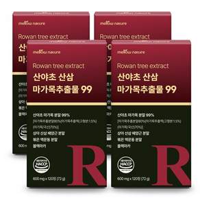 멜로우네이쳐 산야초 산삼 마가목추출물 99 120정 대용량