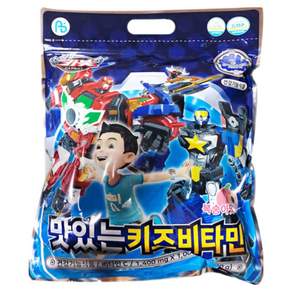헬로카봇 맛있는 키즈비타민 복숭아맛 1000정