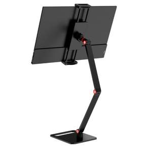MagicRaven 휴대용 모니터 거치대 테블릿 스탠드 360도 회전 높이조절 접이식