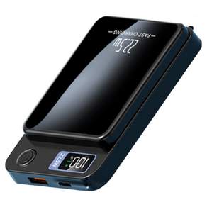 맥세이프 22.5W초고속 보조배터리 20000mAh 무선 대용량 가벼운 아이폰 갤럭시 사용가능