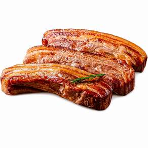 참나무 장작 육즙가득 통훈제 삼결살 (원육620g)