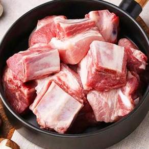 행복미트 국내산 돈갈비 한돈 찜갈비 총 당일발송, 1kg, 1개 - 갈비