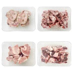 [근본육] 한우 한마리 보신세트 (사골+잡뼈+우족+꼬리반골= 총 4.8kg) 대용량 기획