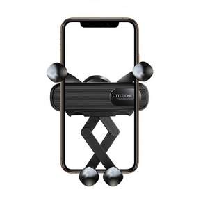360도 회전 차량용 휴대폰 무음 중량 거치대 송풍구 거치대 갤럭시 및 아이폰 호환 사용 가능 1세트
