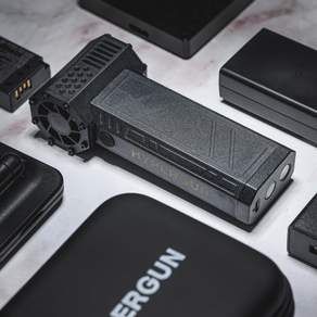하이퍼건 무선 미니 에어건 제트건 HYPERGUN 매트블랙