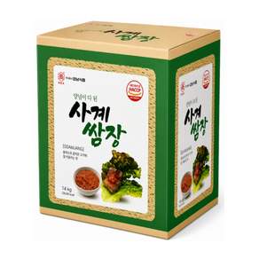 강남식품 양념이 다 된 사계쌈장 대용량 업소용