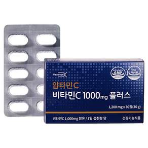 넥스모스 [본사직영 공식정품] 압타민C 비타민C 1000mg 플러스 1 200mgx30정