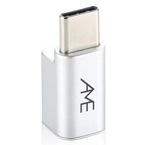 에이엠이 하이퍼 C타입 꼬다리 변환젠더 (국내정품) AME Hyper C 3.5 to C Type DAC