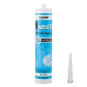 탑씰 Neutral-X 일반용 백색 실리콘 실란트 270ml 노즐포함