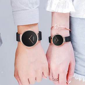 [당일출고/1+1 증정] Quartz watch 고급 커플 메쉬시계 여친 남친시계 S030WC+선물포장