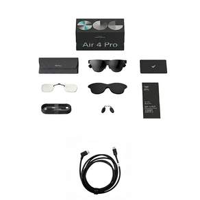TCL RayNeo Air4 Pro + 1.8M 전용케이블[공식스토어] / AR글래스 / Bang Olufsen Audio / HDR지원 / 스마트안경