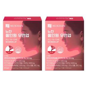 뉴칸 여성 올인원 우먼업 액상 뷰티 스틱(30포) PDRN+이노시톨+콜라겐+어성초