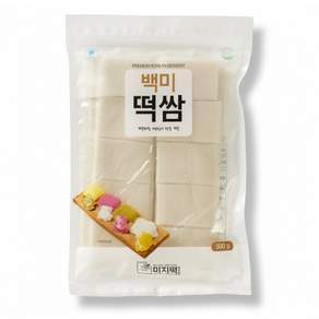[미지] 백미떡쌈 국내산쌀가루