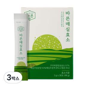 건강한약속바른 매실 효소 곡물 발효 유산균 30p