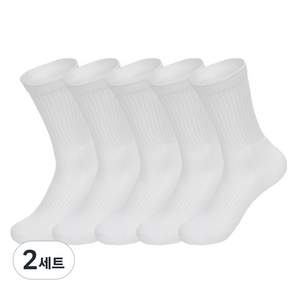 ACAD 더블쿠션 스포츠 양말 남녀공용 러닝 헬스 장목 양말 (5켤레)