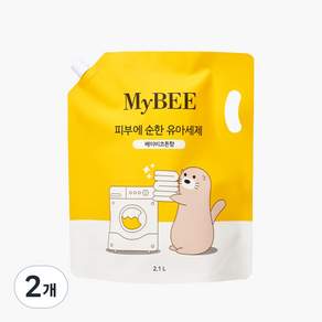 마이비 피부에 순한 유아세제 베이비코튼향 리필