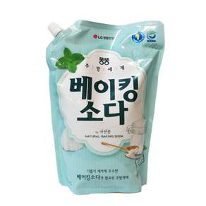 퐁퐁 베이킹소다 주방세제 깔끔한 민트향 리필형