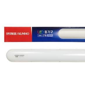 번개표 금호전기 LED 일자등 27형 30W P3065060A
