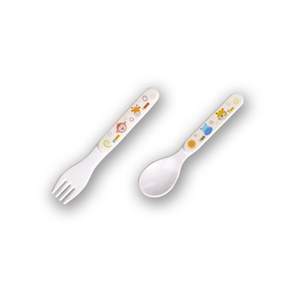 멜라민 어린이용(코끼리) 식판 쟁반 접시 컵 수저 대접