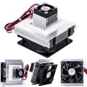 티앤디 DIY 미니에어컨 펠티어 소자 DC12V 미니냉장고 화장품