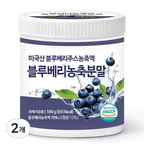 푸른들판 블루베리 농축 분말 가루 파우더 불루베리 열매 과일 스무디 파우더