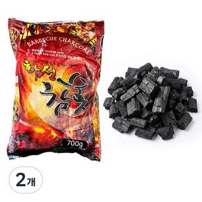 화성참숯 구이용 낱개 봉지숯 바베큐 참숯