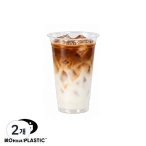 KP 92파이 16온스 490ml 아이스컵 국산형 투명 PET 1박스 1000개