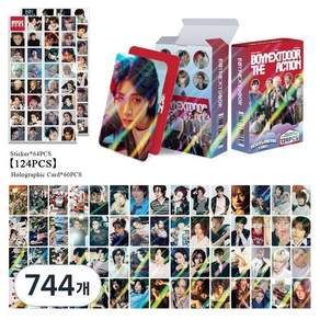세븐틴 보넥도 투바투 홀로그램 포카 124장 홀로그램 포카 60장 스티커 64장