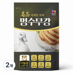 목우촌 펫 멍수무강 기능성 소프트 사료 전연령
